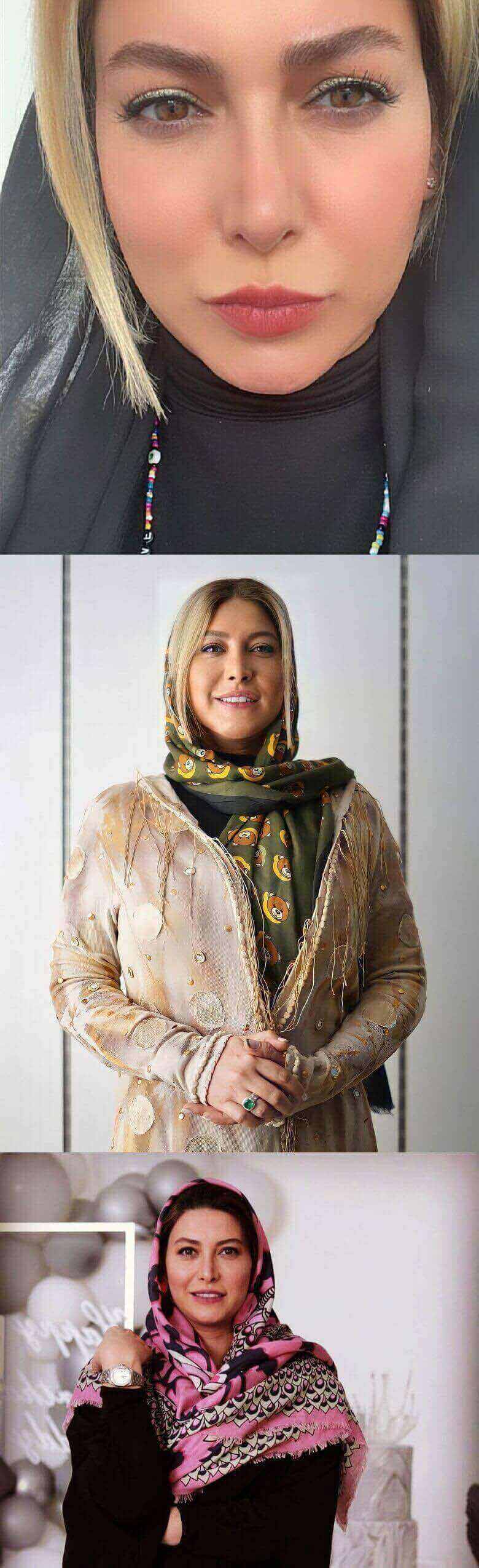 فریبا نادری جواهراتش را به رخ مردم کشید.