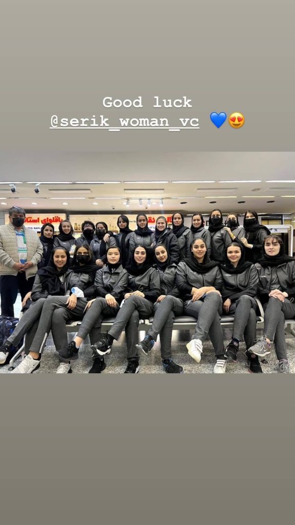 سردار آزمون از تیم والیبال بانوان اش رونمایی کرد