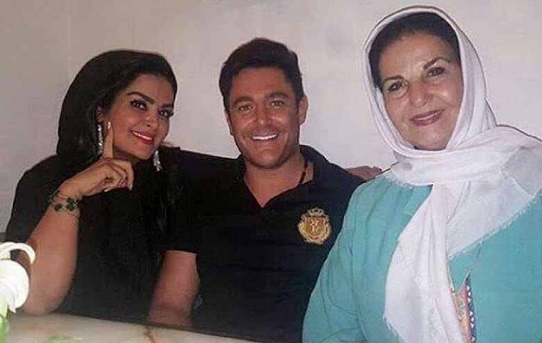 همسر فرهاد مجیدی با محمدرضا گلزار ژست خیلی صمیمی گرفت.