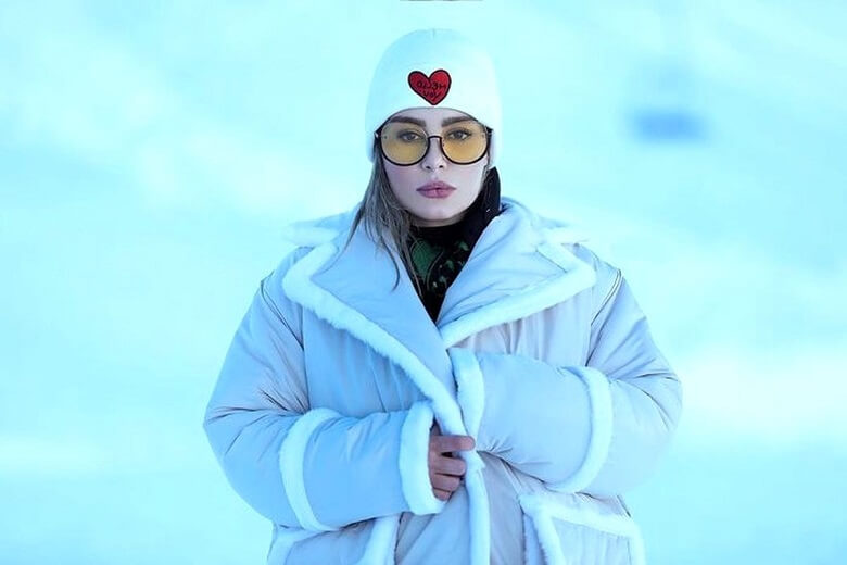 سحر قریشی لباس و تیپ خفن و زمستانی دارد.