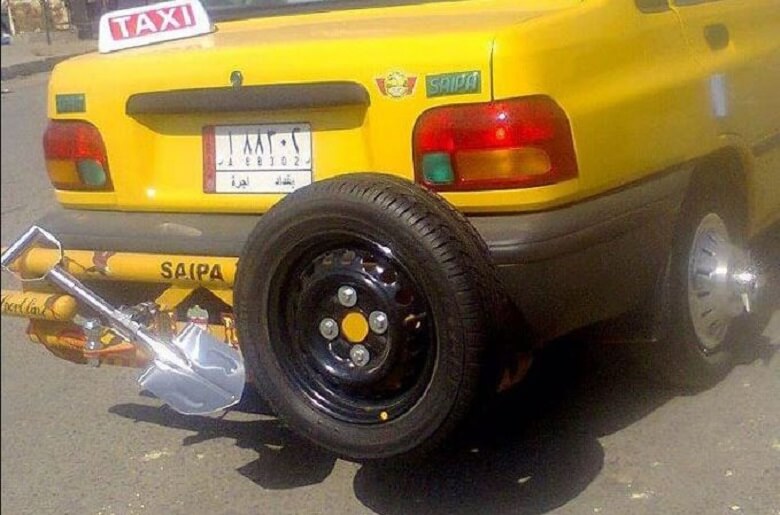 پرایدهای سایپا در سوریه خاک خورده اند.