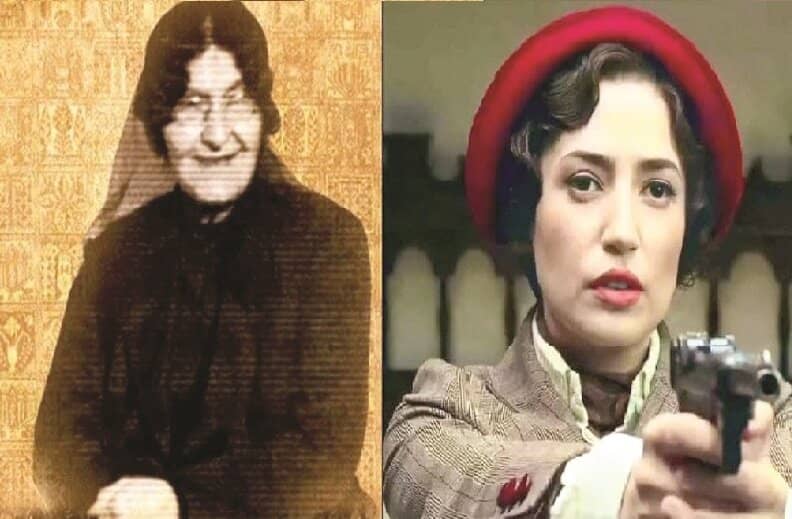 عکس واقعی از خاتون