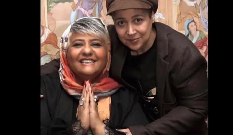 مازیار لرستانی در آغوش رابعه اسکویی قرار گرفت.