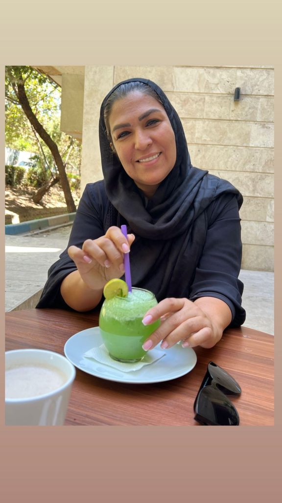 همسر احمدرضا عابدزاه از چهره واقعی اش رونمایی کرد