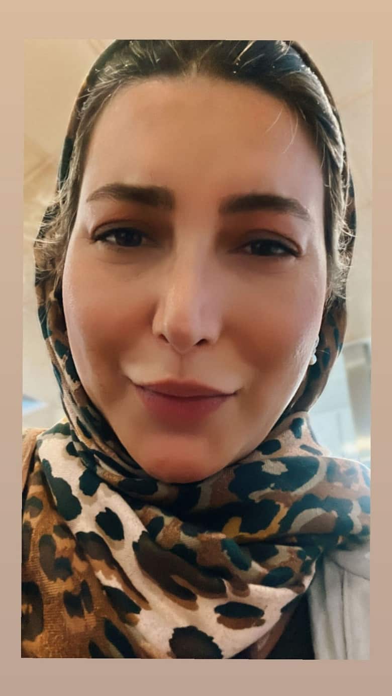 فریبا نادری پلنگ شده است.