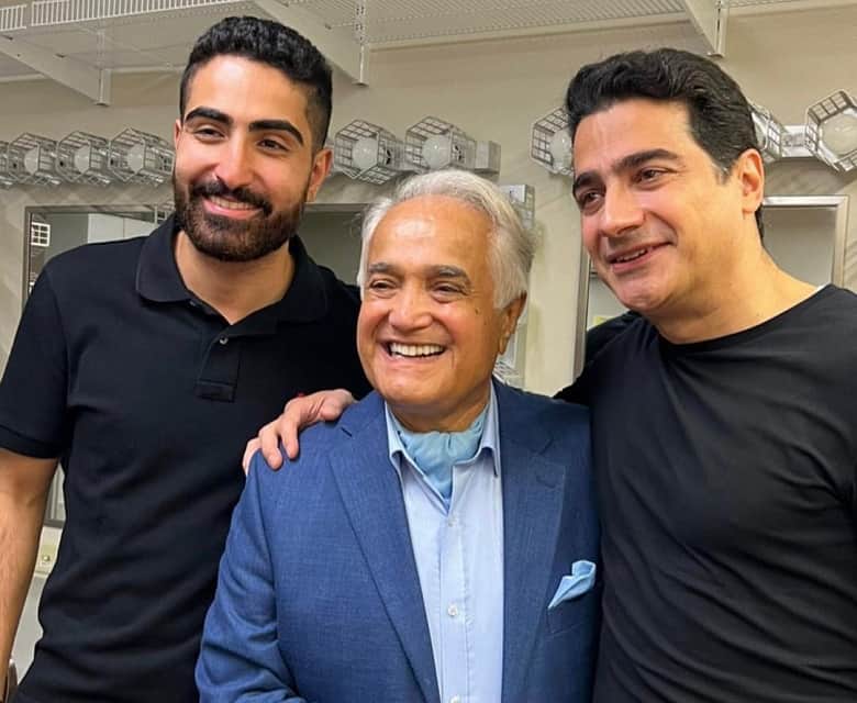 برادران شجریان با انوشیروان روحانی دیدار کردند.