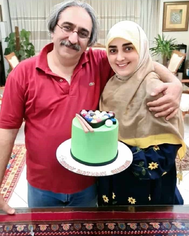 ستاره قطبی برای همسرش سنگ تمام گذاشته است.