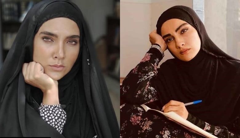 نجلای یک و دو در یک نما حضور دارند.