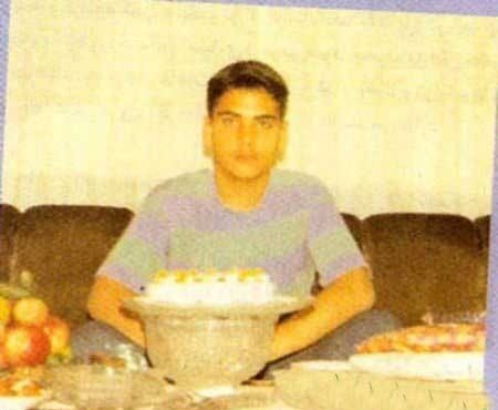 ریخت و قیافه "احسان علیخانی" در نوجوانی باعث تعجب شد/ عکس