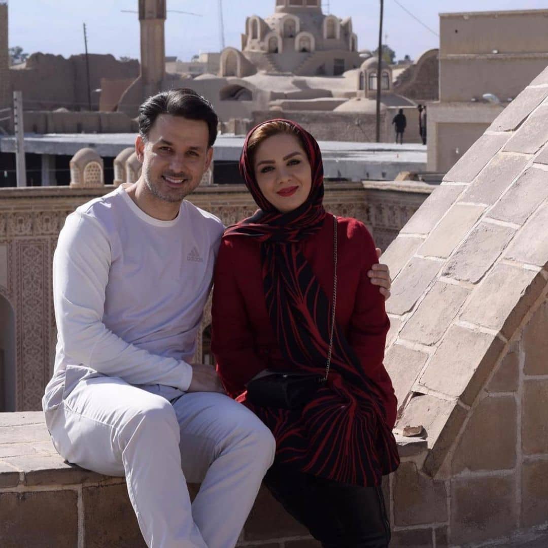 تصاویر/ ازدواج مبینا نصیری مهدی توتونچی مجری تلوزیون