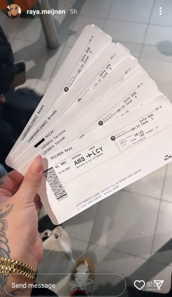 سفر لاکچری همسر لوکادیا با پول پرسپولیس