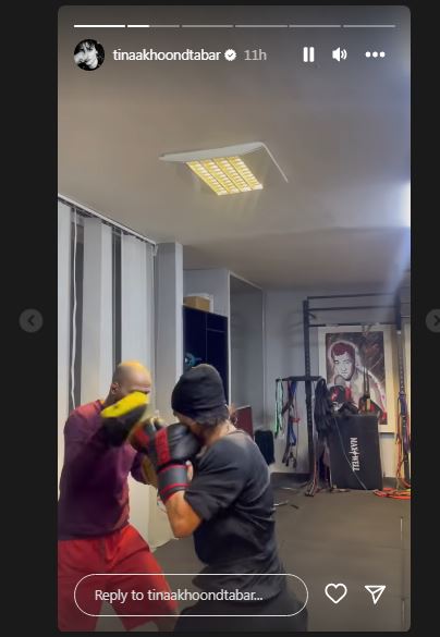 تمرینات باورنکردنی تینا آخوندتبار برای شرمنده کردن هالک!