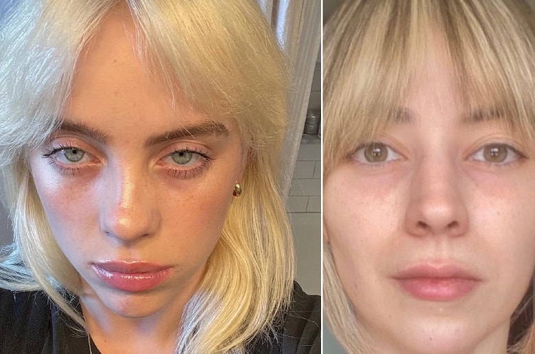 نیلوفر رجایی فر بازیگر داعشی به بیلی آیلیش شباهت داشته است.