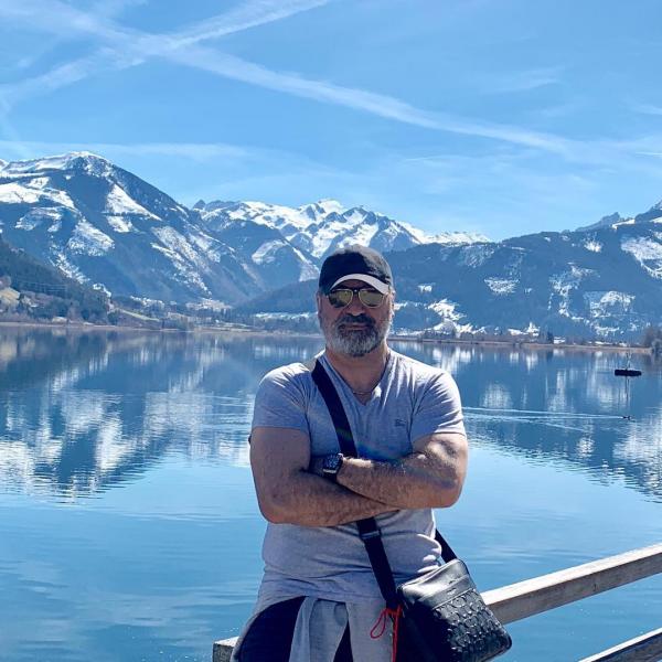 "حمید فرخ نژاد" باز در خارج خودی نشان داد/ عکس