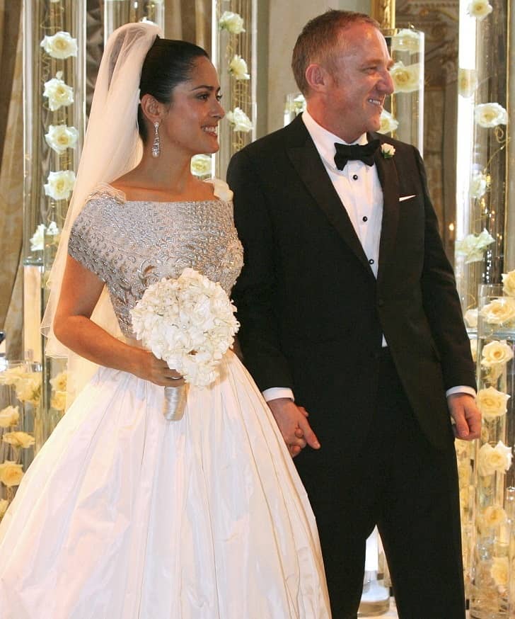 عروسی مجلل سلما هایک و همسر فرانسوی اش