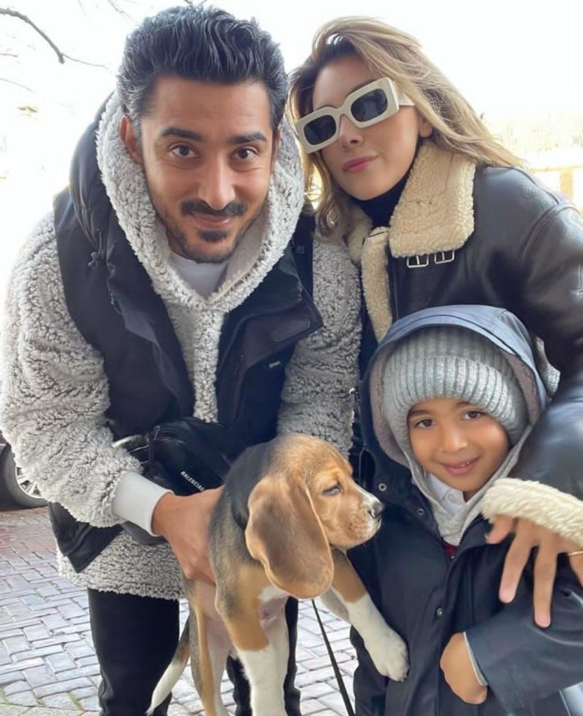  ژست هالیوودی و باورنکردنی قوچان نژاد و خانواده اش در هلند