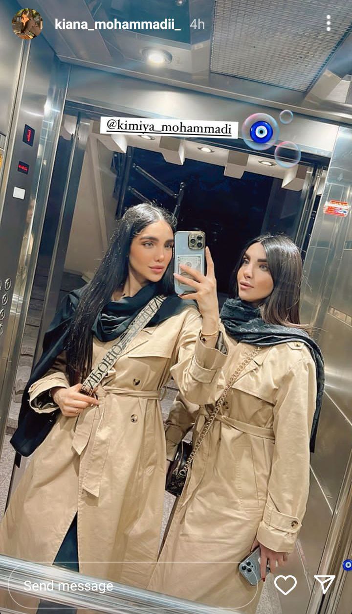 رونمایی همسر فوتبالیست معروف از خواهر دوقلویش