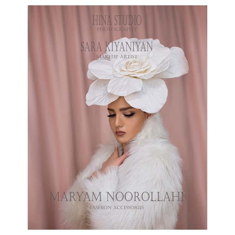 دختر مهران مدیری مدل شده است.