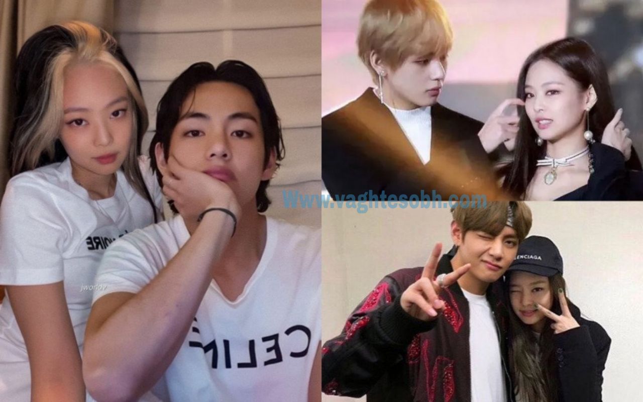 عکس/ وی گروه BTS دست در دست نامزد جدیدش