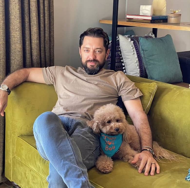 عکس/ بهرام رادان در کنار بانمک‌ترین حیوان خانگی ممکن