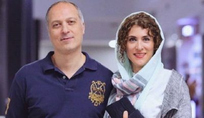 ژست عاشقانه “ویشکا آسایش و همسرش” / عکس