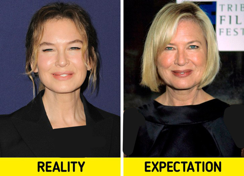 سلبریتی ها بدون عمل های زیبایی این شکلی بودند+عکس