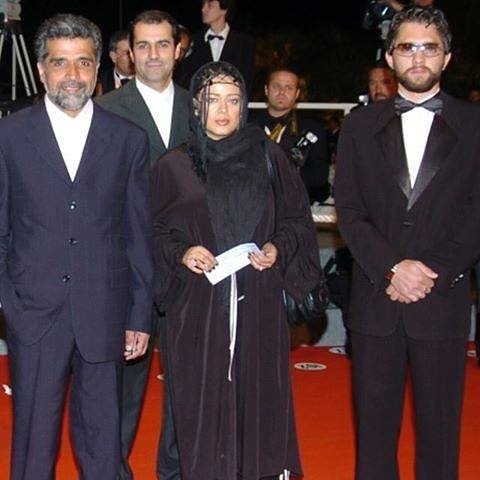 بهاره رهنما روی فرش قرمز جشنواره کن عکس گرفته بود.
