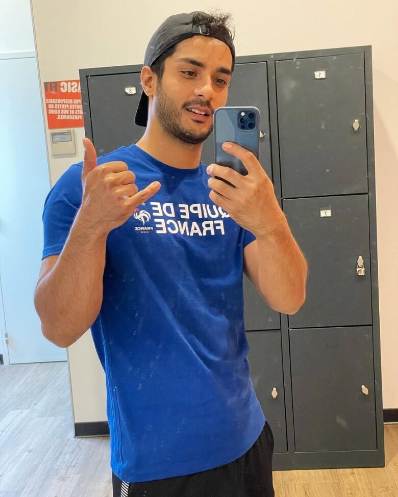 ساعد سهیلی عکس فیتنسی گرفت