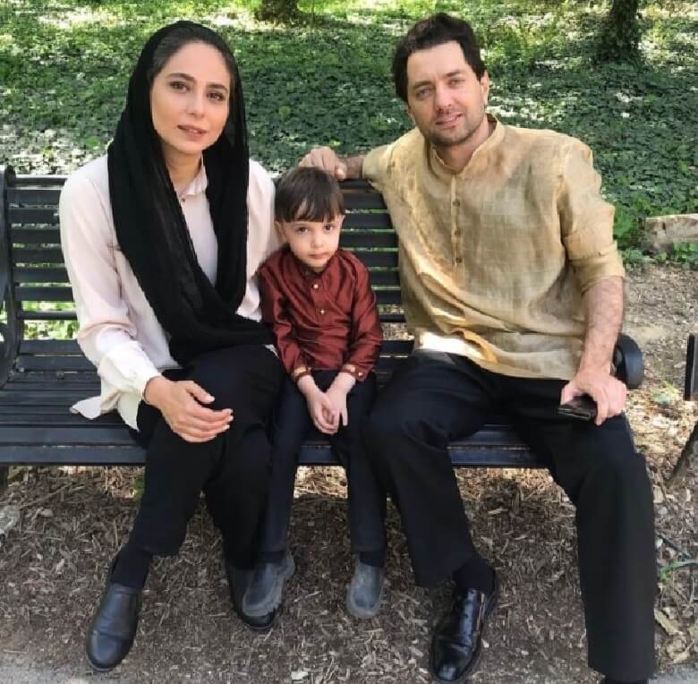 بهرام رادان و رعنا آزادی‌ور همبازی شدند