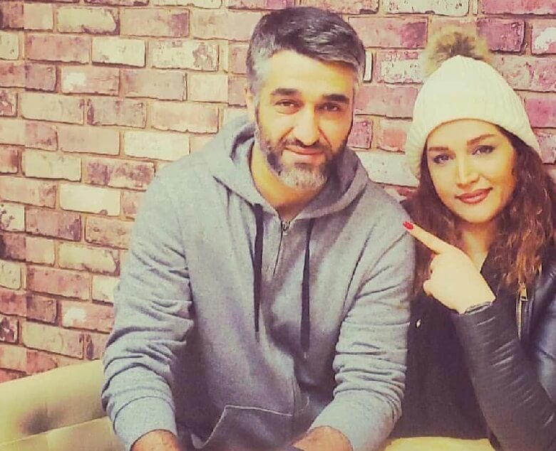 پژمان جمشیدی و خواهرش عکس صمیمانه گرفتند.