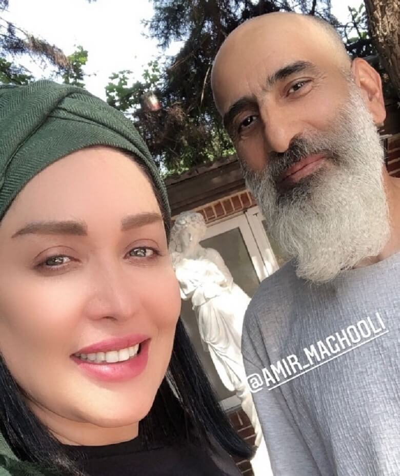 سارا منجزی از پشت صحنه سریال پرحاشیه عکس‌های پیاپی گرفت.