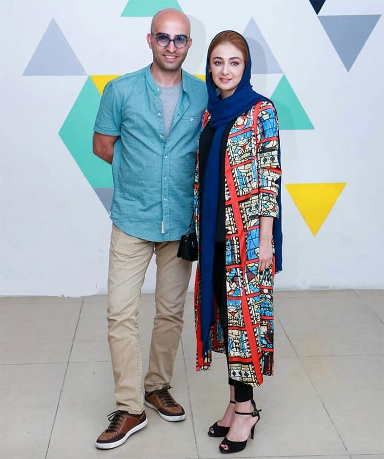 ویدا جوان در لحظه دوستانه با همسرش عکس گرفت.