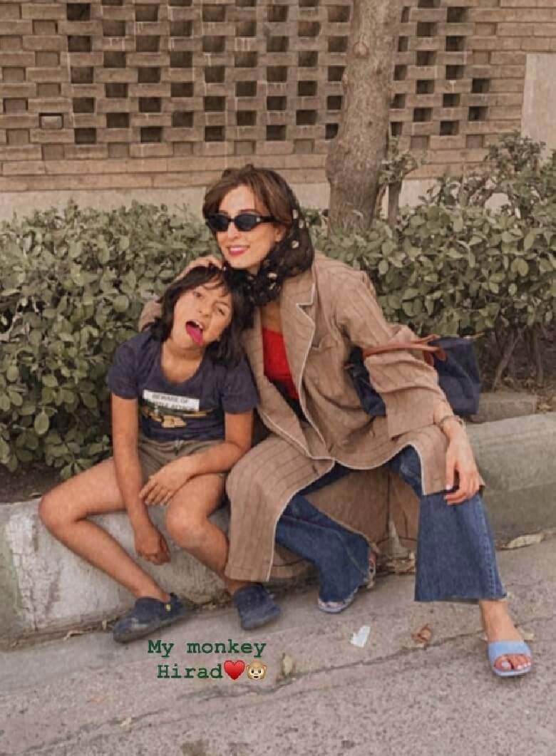 آناهیتا افشار با توهین قربان صدقه می‌رود.