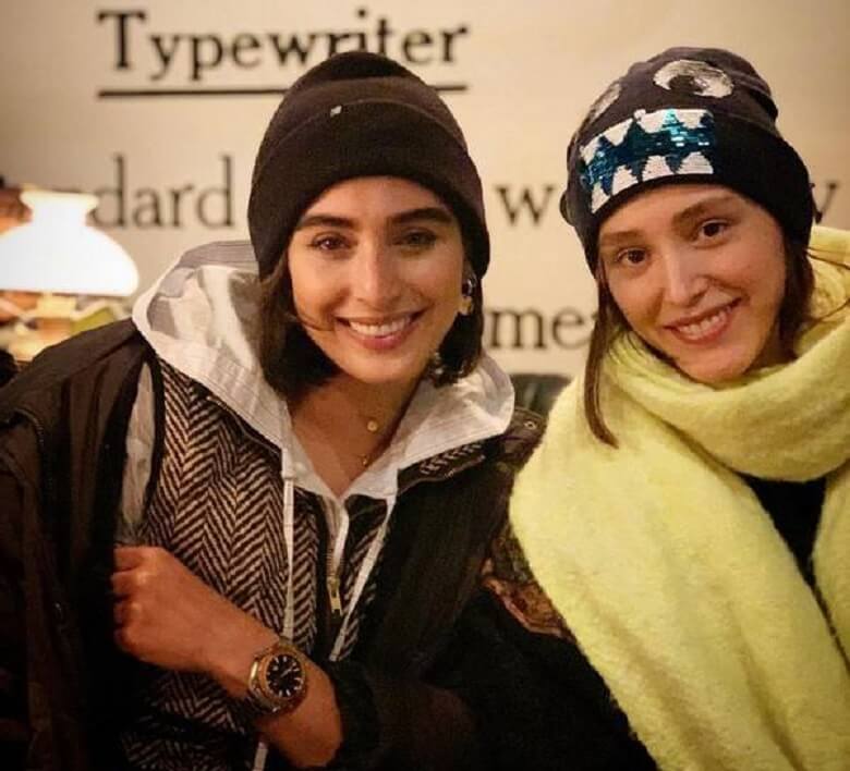 فرشته حسینی و آناهیتا افشار با تیپ زمستانی دیده شدند.