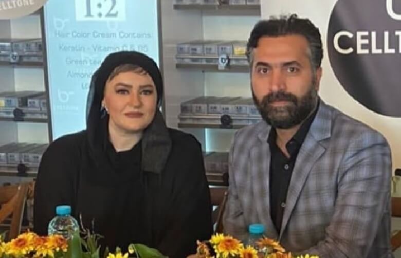 حاجی همسر بهاره رهنما و خانم بازیگر عکس گرفتند.