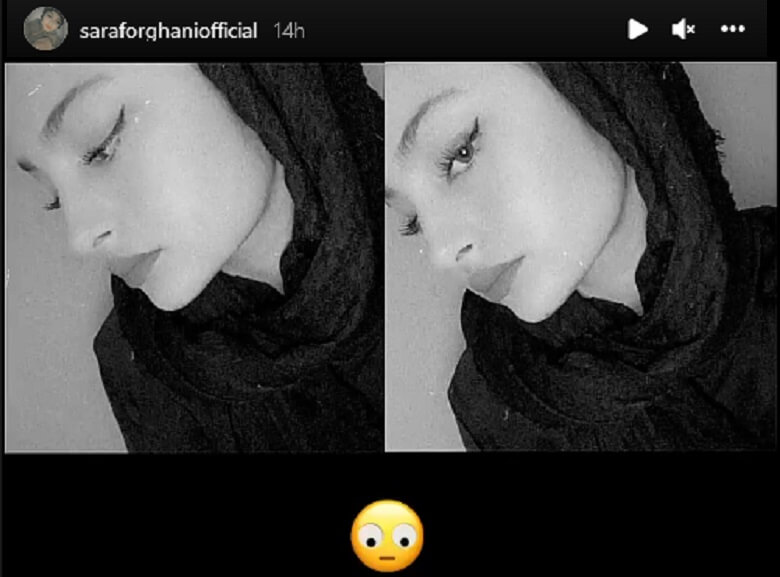 سارا و نیکا با آرایش زنانه خودنمایی می‌کنند.